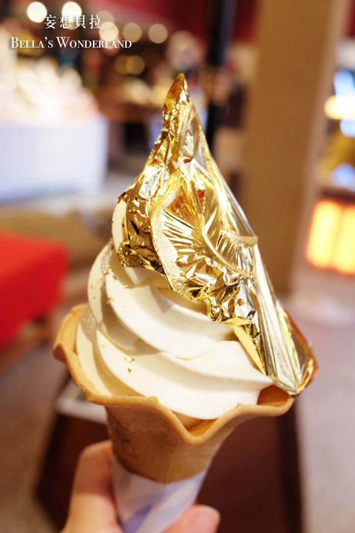 金澤景點 東茶屋街散策地圖 必吃美食 金箔冰淇淋