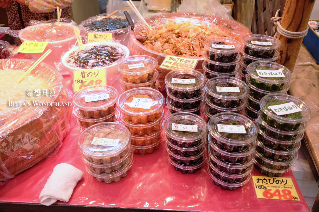 金澤美食 近江町市場的推薦美食地圖 海鮮醃漬物