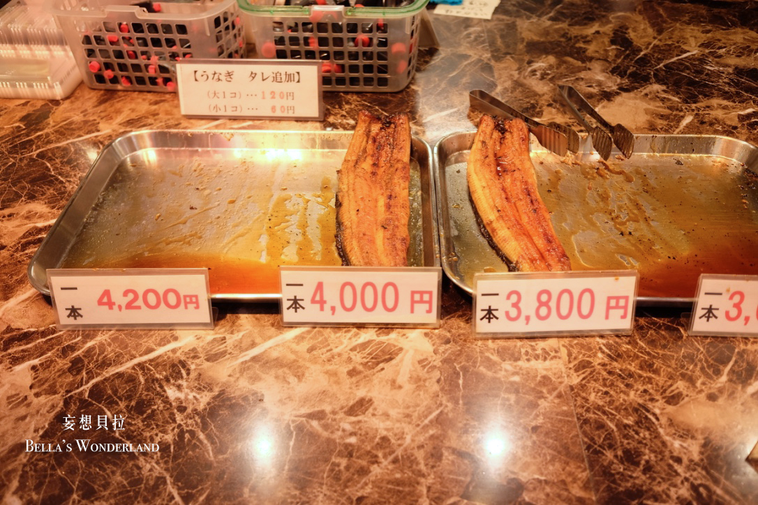 金澤美食 近江町市場的推薦美食地圖 特級烤鰻魚